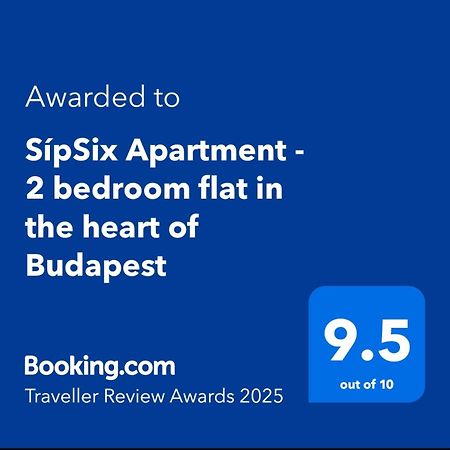 Sipsix Apartment - Modern 2 Bedroom Newly Renovated Flat With Ac In Budapest City Centre Ngoại thất bức ảnh